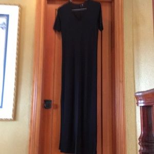 Isda&co long black dress